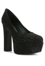 Poppins Glinting Platform High Pumps king-general-store-5710.myshopify.com