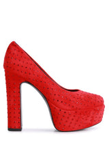 Poppins Glinting Platform High Pumps king-general-store-5710.myshopify.com