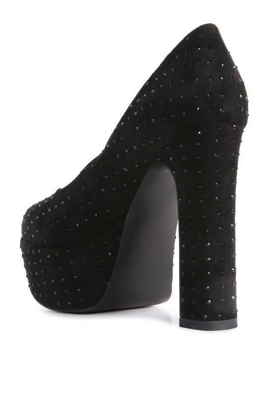 Poppins Glinting Platform High Pumps king-general-store-5710.myshopify.com