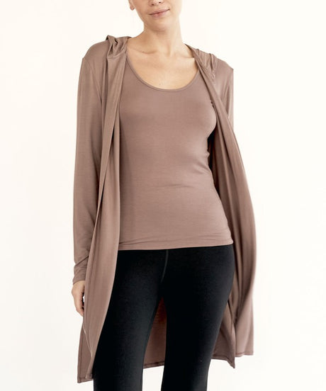 BAMBOO Slim Hoodie Cardigan king-general-store-5710.myshopify.com