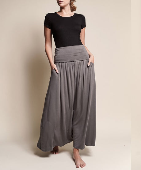 BAMBOO YOGA MAXI SKIRT king-general-store-5710.myshopify.com