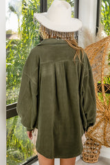 Fleece Buttoned Down Oversized Jacket king-general-store-5710.myshopify.com