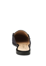 Velvet Buckled Flat Mules king-general-store-5710.myshopify.com