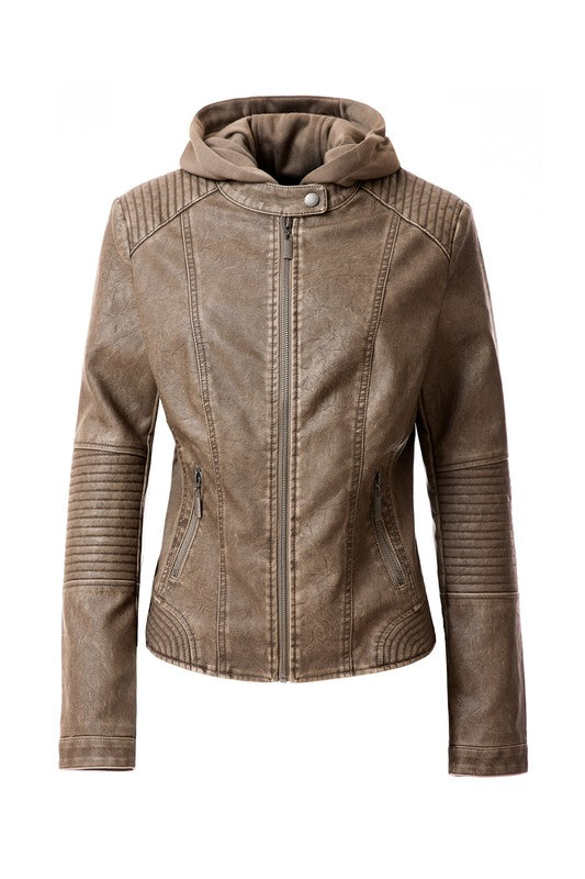 Women's PU Jacket king-general-store-5710.myshopify.com