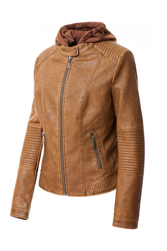 Women's PU Jacket king-general-store-5710.myshopify.com