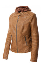 Women's PU Jacket king-general-store-5710.myshopify.com