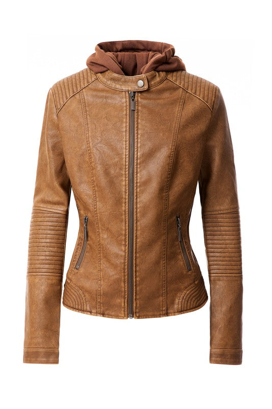 Women's PU Jacket king-general-store-5710.myshopify.com