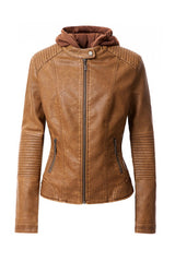 Women's PU Jacket king-general-store-5710.myshopify.com