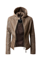 Women's PU Jacket king-general-store-5710.myshopify.com