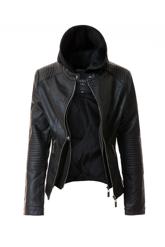 Women's PU Jacket king-general-store-5710.myshopify.com