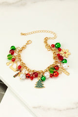 CHRISTMAS BELL AND CHARM BRACELET king-general-store-5710.myshopify.com