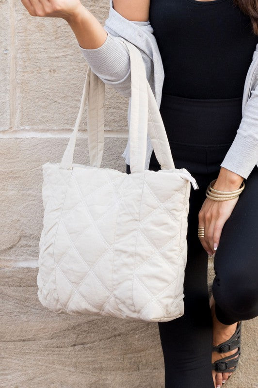 Quilted Tote king-general-store-5710.myshopify.com