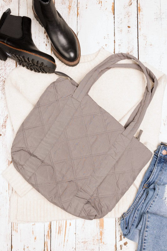 Quilted Tote king-general-store-5710.myshopify.com