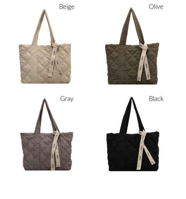 Quilted Tote king-general-store-5710.myshopify.com