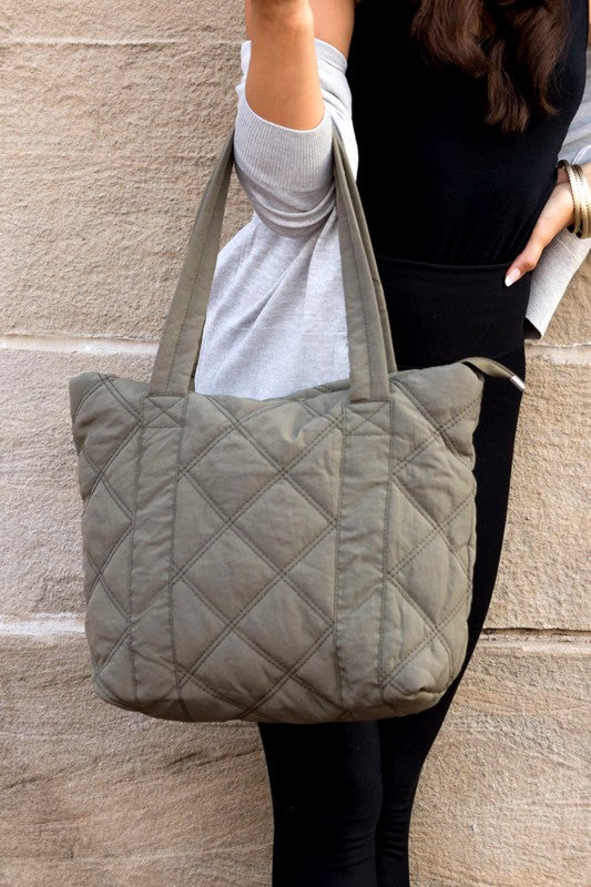 Quilted Tote king-general-store-5710.myshopify.com