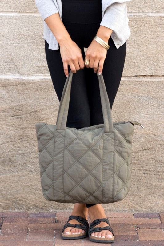 Quilted Tote king-general-store-5710.myshopify.com