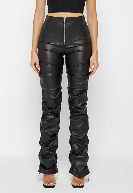 Black Sexy PU Leather Pants king-general-store-5710.myshopify.com