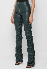 Olive Sexy PU Leather Pants king-general-store-5710.myshopify.com