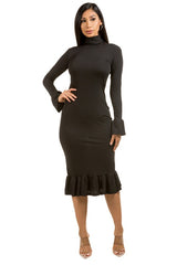 Black Open Back with Strip Maxi Dress king-general-store-5710.myshopify.com