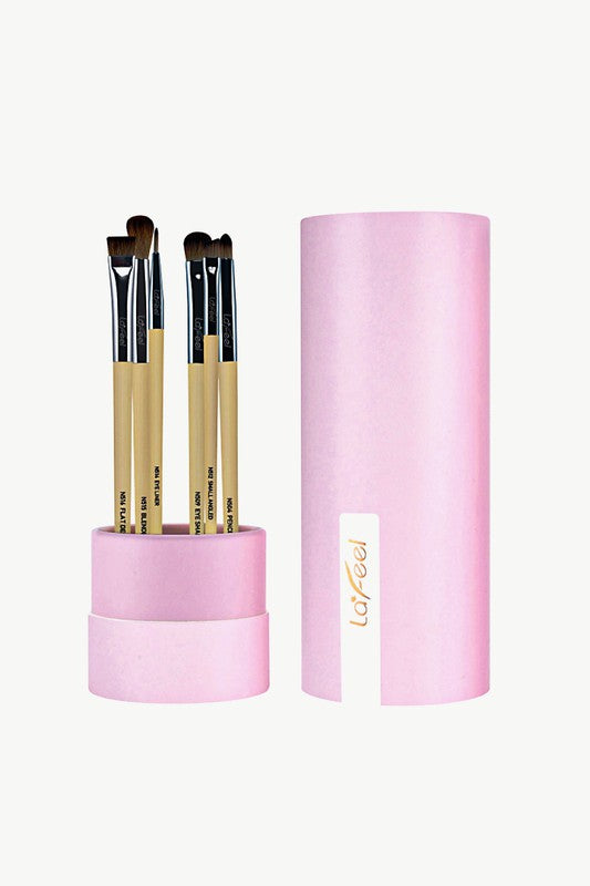 Lafeel Full Eye Brush Set in Taupe king-general-store-5710.myshopify.com