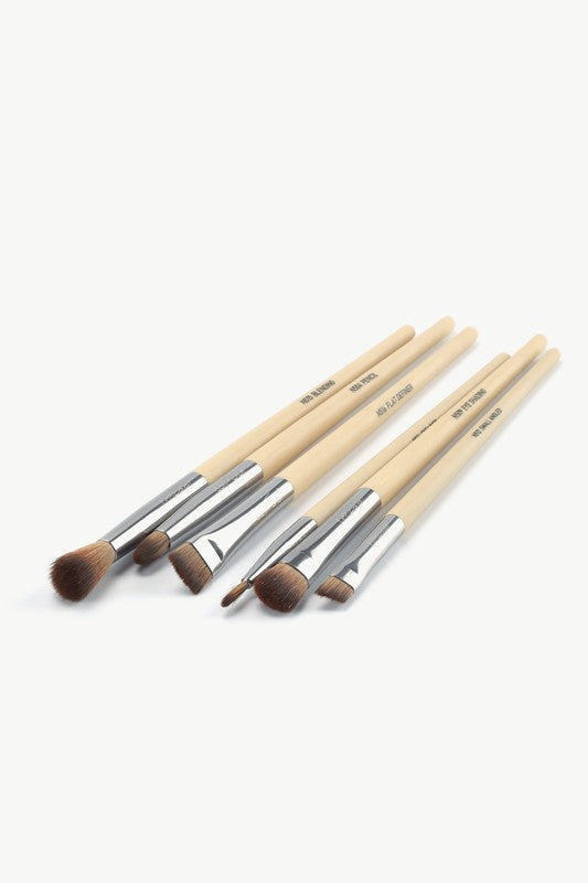 Lafeel Full Eye Brush Set in Taupe king-general-store-5710.myshopify.com