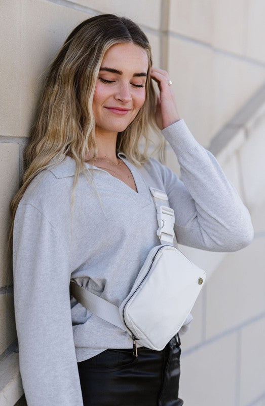 Madison Crossbody Belt Bag Fanny Pack