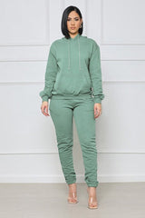 Long Sleeve Hoodie Top Sweatpant Set king-general-store-5710.myshopify.com