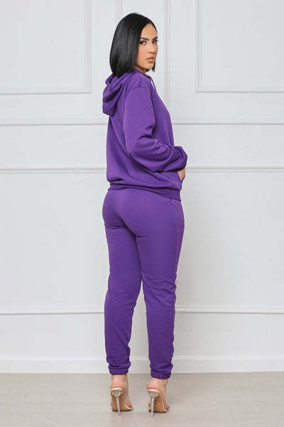 Purple Hoodie and Pants Set king-general-store-5710.myshopify.com