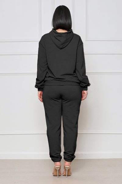 Black Hoodie and Pants Set king-general-store-5710.myshopify.com