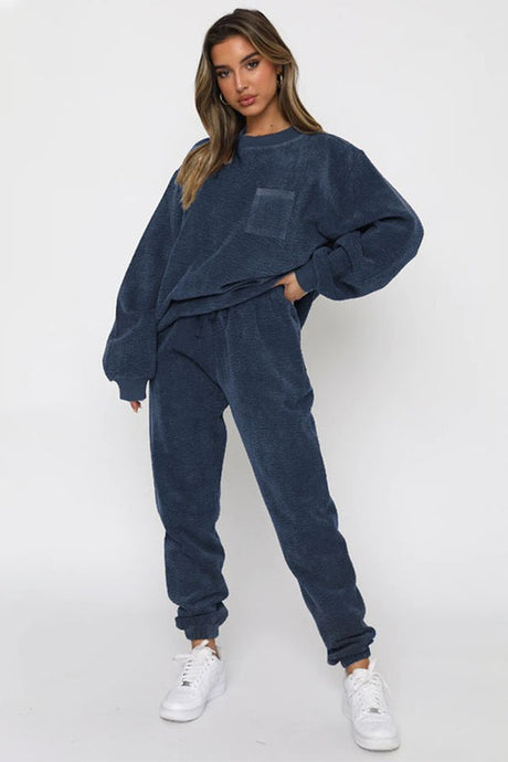 Navy Corduroy Two Piece Western Set king-general-store-5710.myshopify.com