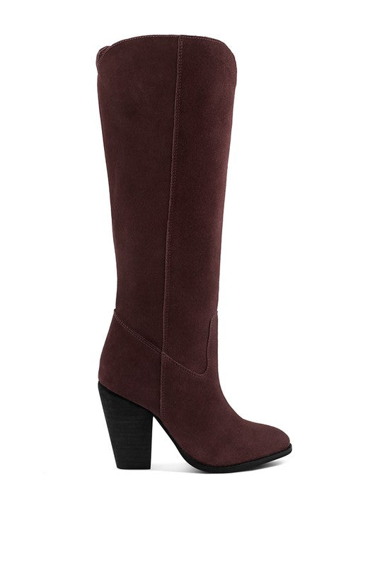 GREAT-STORM Suede Leather Calf Boots king-general-store-5710.myshopify.com