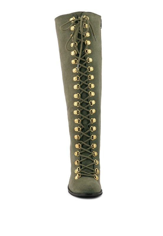 Street-Slay Antique Heeled Calf Boot king-general-store-5710.myshopify.com