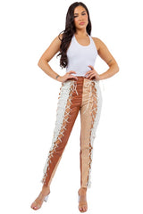 White Multi Sexy PU Leather Pants king-general-store-5710.myshopify.com