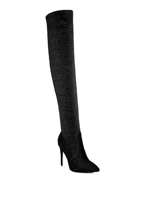 Tigerlily High Heel Knitted Long Boots king-general-store-5710.myshopify.com