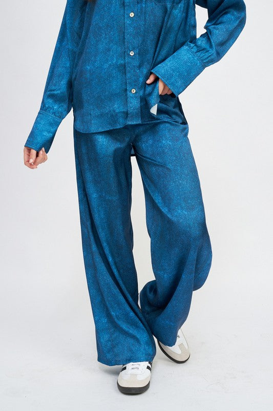 Denim Blue High Waist Wide Leg Pants king-general-store-5710.myshopify.com