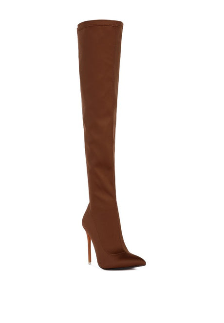 No Calm Superstretch Stiletto Long Boot