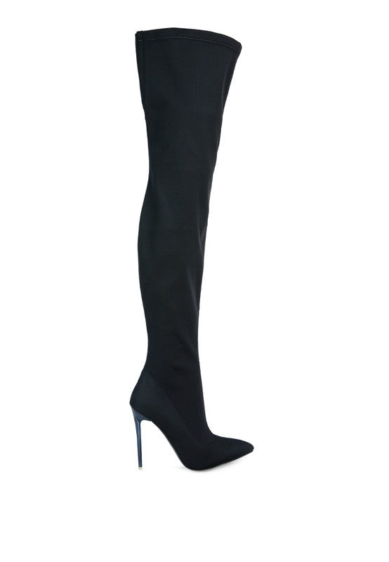 No Calm Superstretch Stiletto Long Boot