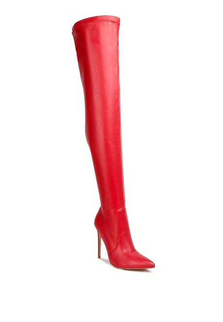 Gush Over Knee High Heel Boots king-general-store-5710.myshopify.com