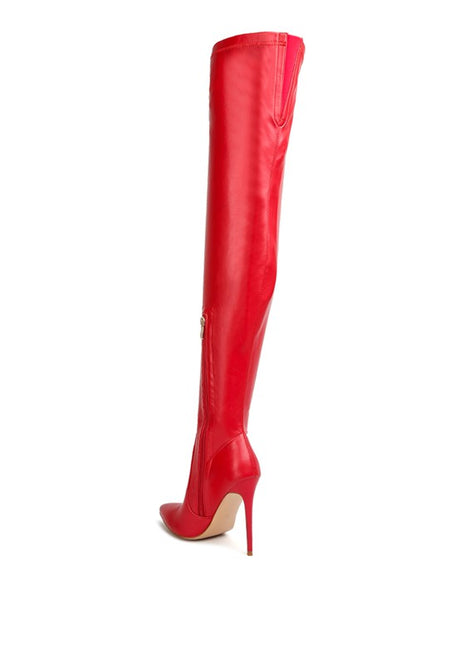 Gush Over Knee High Heel Boots king-general-store-5710.myshopify.com