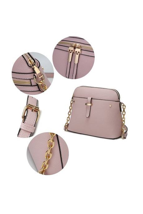 MKF Collection Kelis Solid Crossbody Bag by Mia K king-general-store-5710.myshopify.com