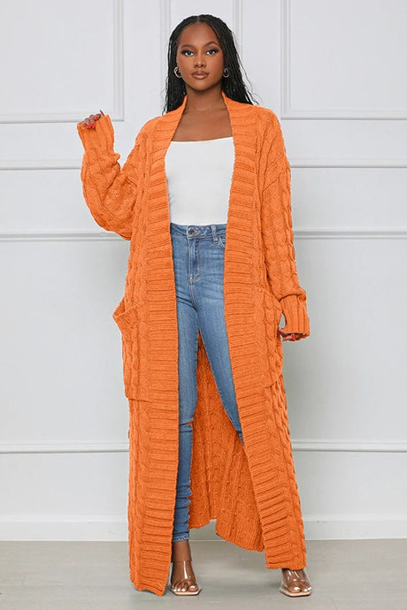 Longline Maxi Sweater Cardigan king-general-store-5710.myshopify.com