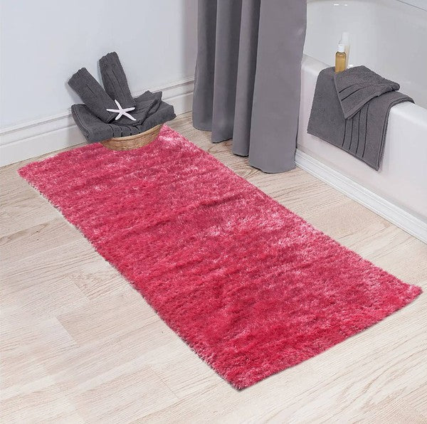 Feet Reversible Soft Shag Pink Area Rug 2' x 5'  Feet king-general-store-5710.myshopify.com