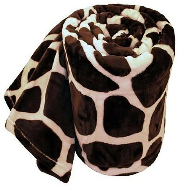 Giraffe Super Soft Cozy Bed Throw Flannel Blanket king-general-store-5710.myshopify.com