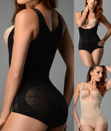 Plus Floral Mesh Body Shaper Wide Straps king-general-store-5710.myshopify.com