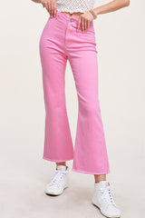 Judy High Rise Button Closure Pants