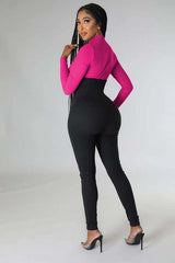 Long Sleeve Zipper Up Jumpsuit king-general-store-5710.myshopify.com