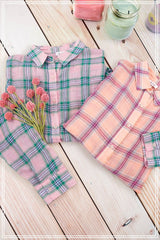 Relaxed Fit Plaid Liz Shirt