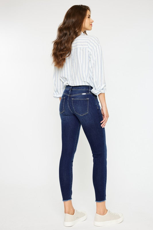 Mid RIse Ankle Skinny Jeans king-general-store-5710.myshopify.com