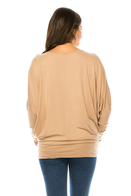 Long Sleeve Casual Round Neck Top king-general-store-5710.myshopify.com