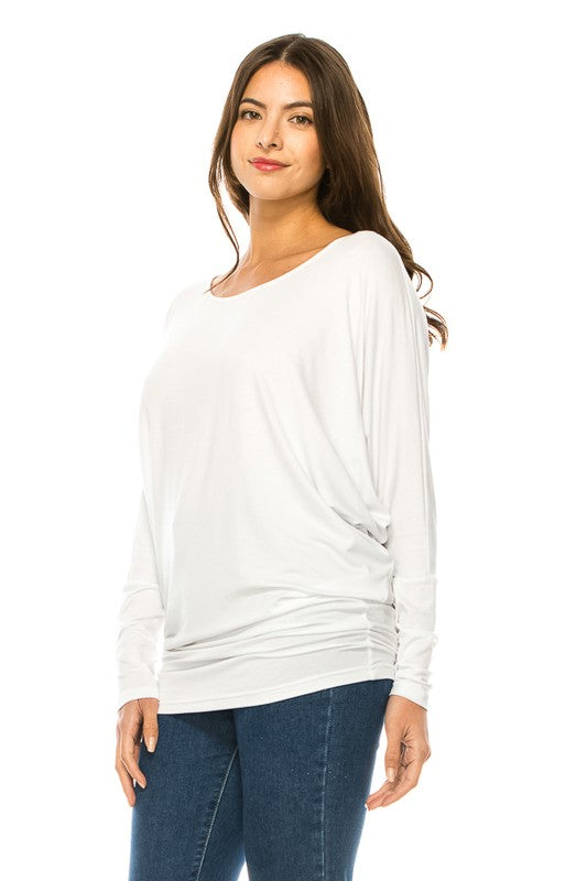 Long Sleeve Casual Round Neck Top king-general-store-5710.myshopify.com